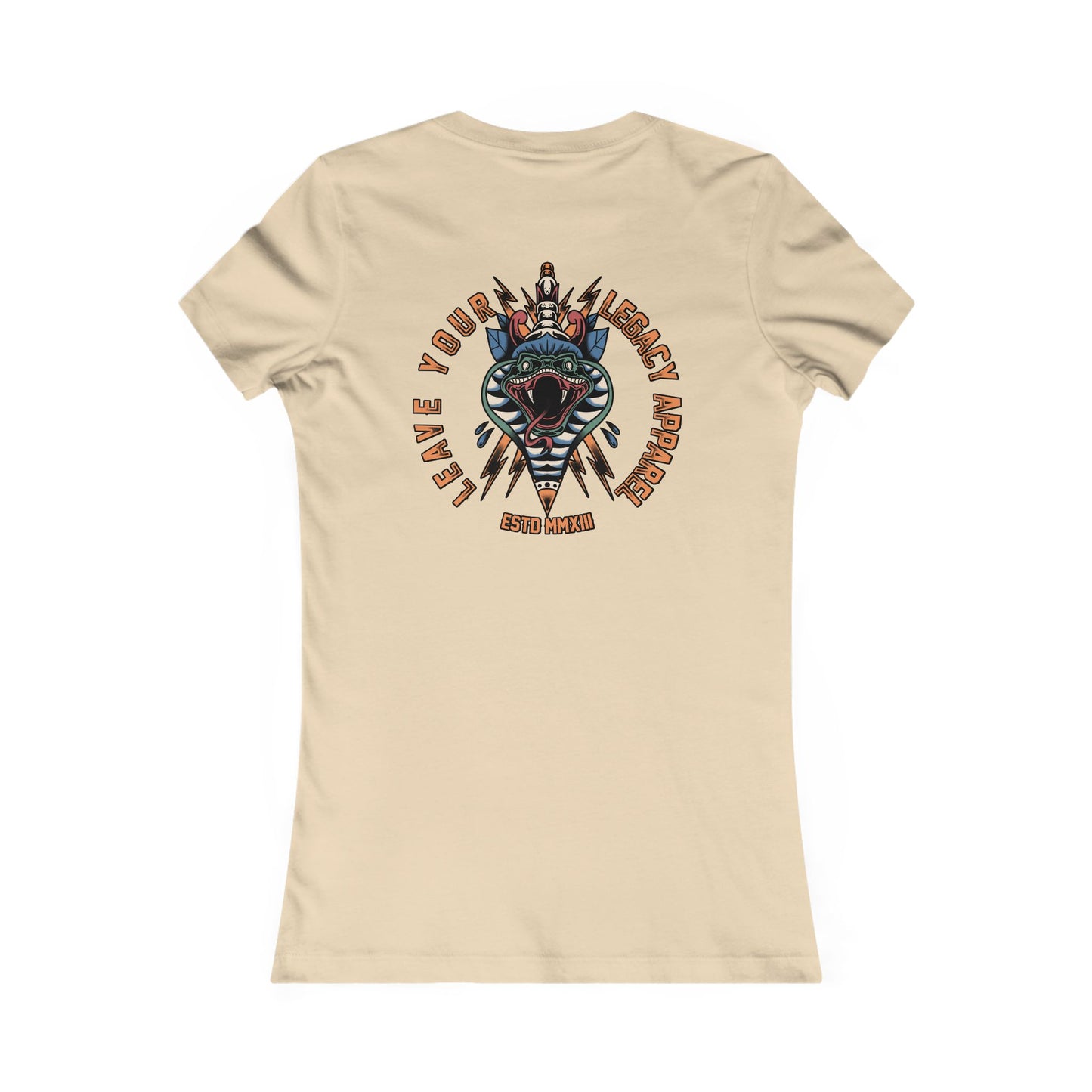 Women's 'Traditional Snake' T-Shirt