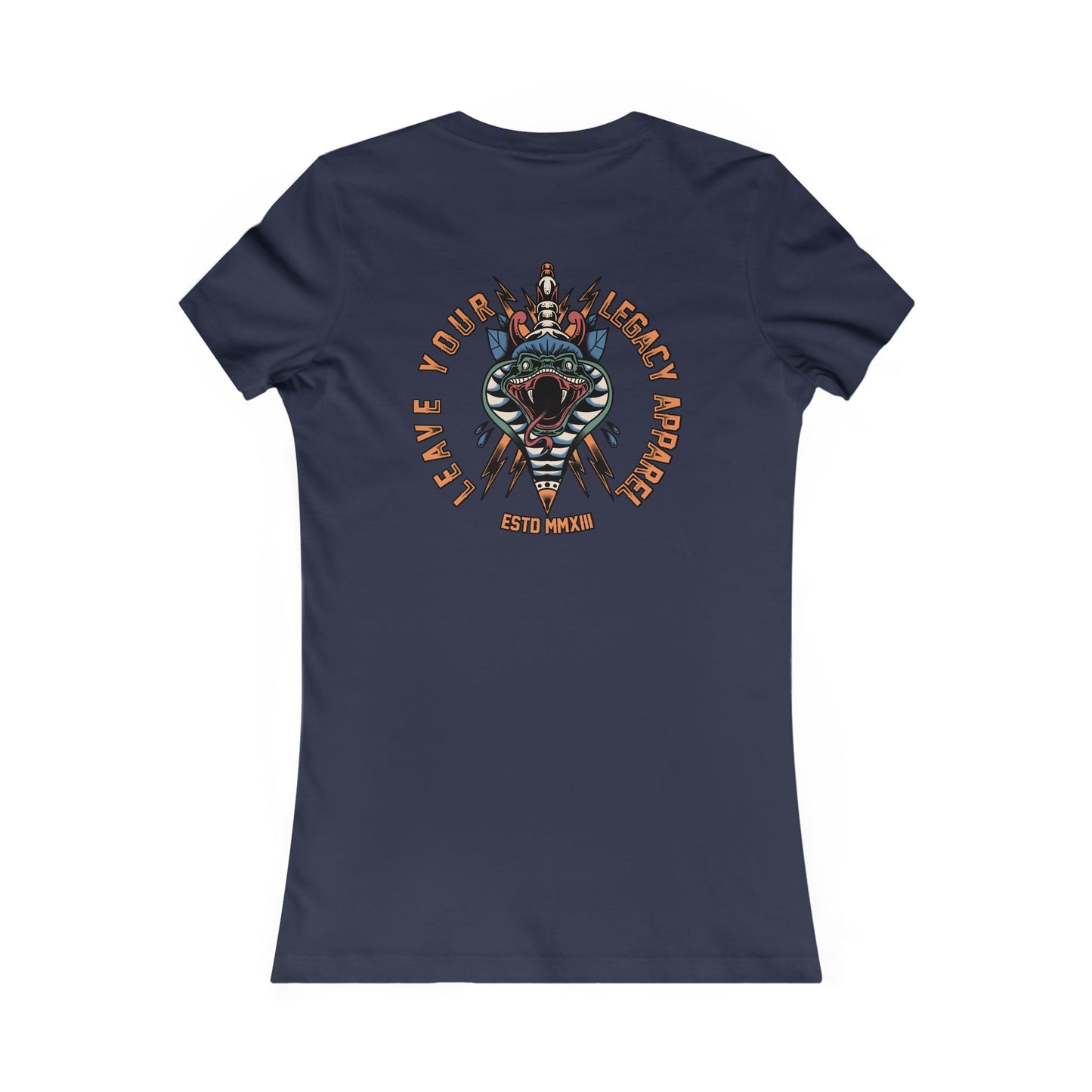 Women's 'Traditional Snake' T-Shirt