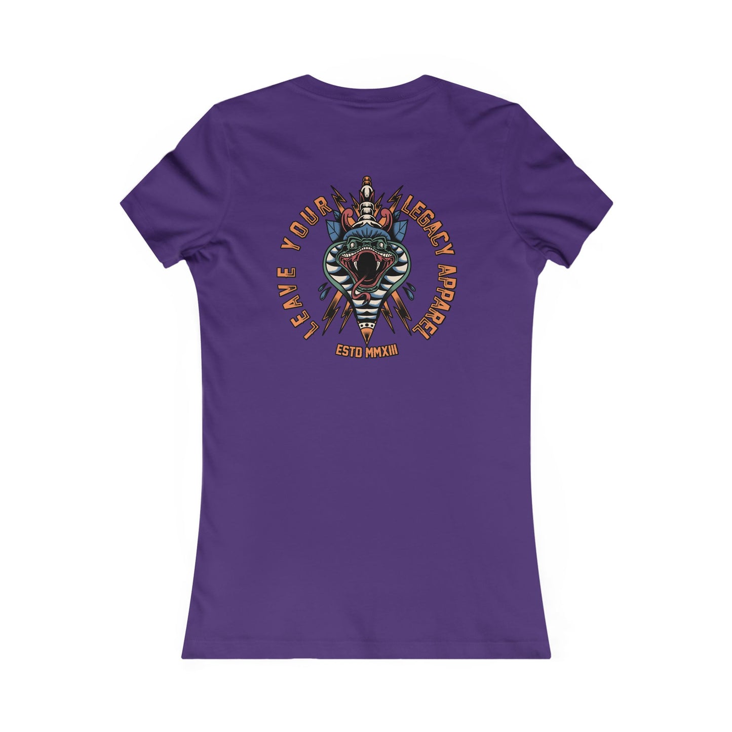Women's 'Traditional Snake' T-Shirt