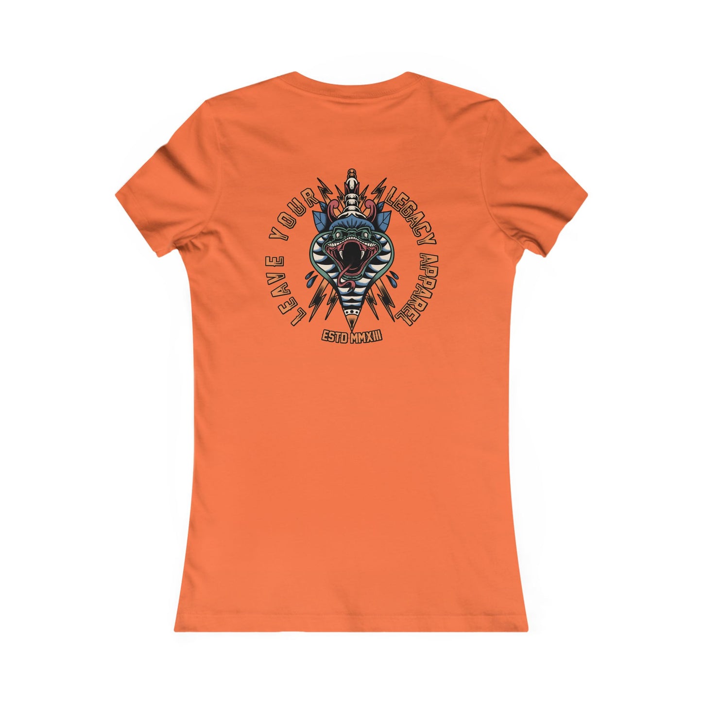 Women's 'Traditional Snake' T-Shirt