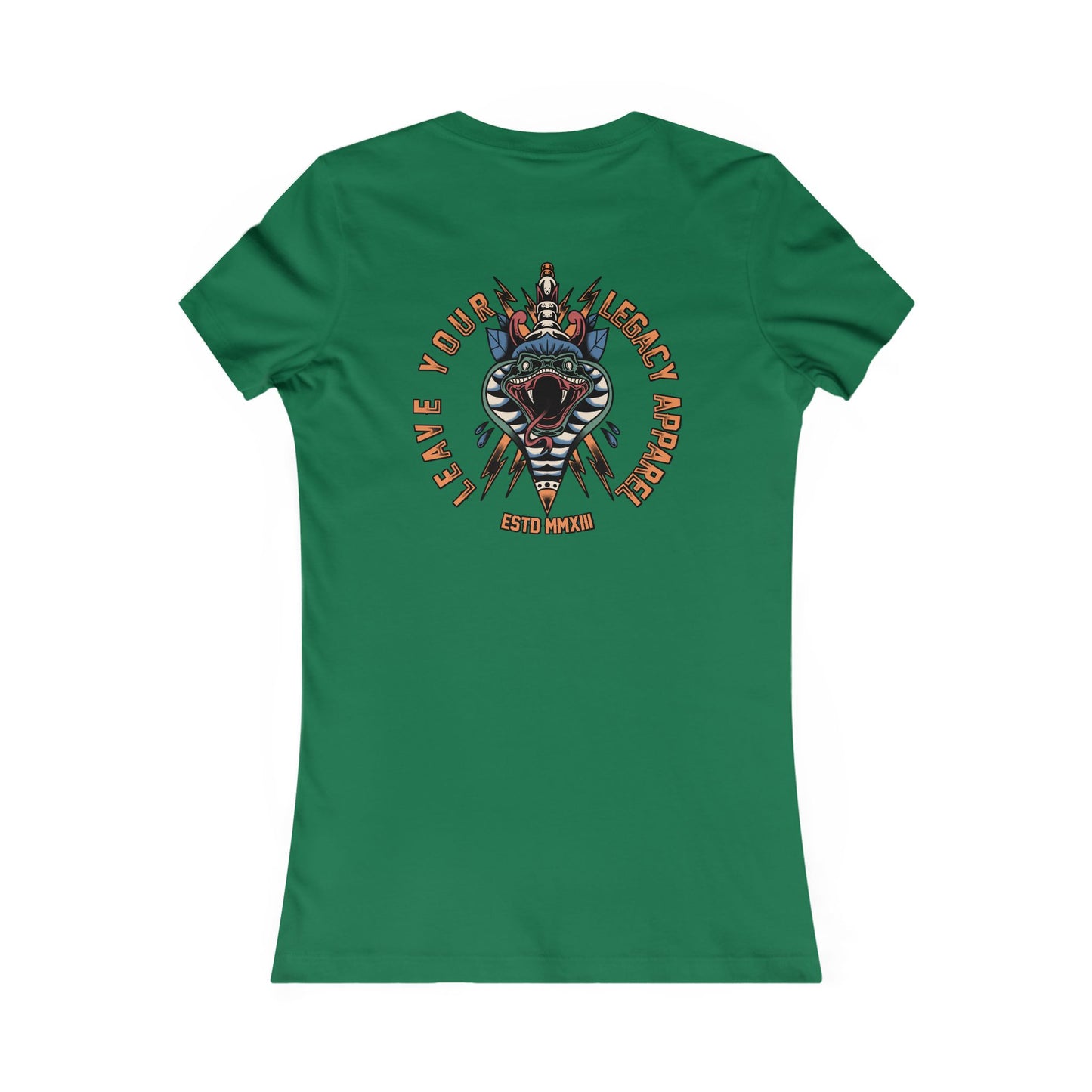 Women's 'Traditional Snake' T-Shirt