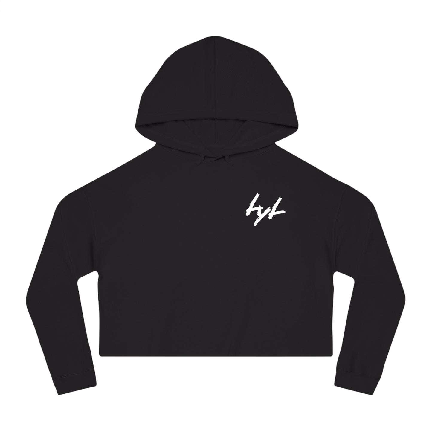 Women's 'Comfortably Dumb' Cropped Hoodie