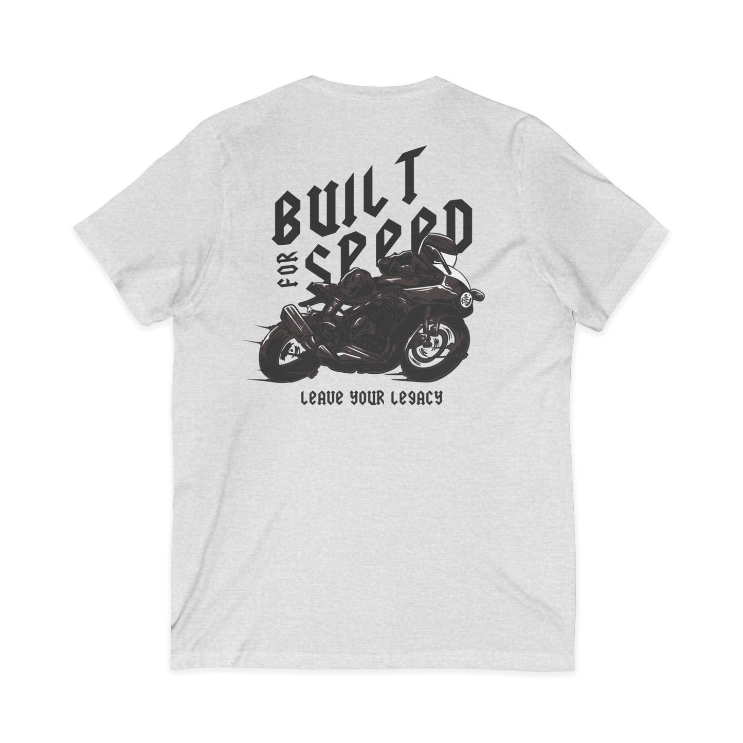Men's 'Built For Speed' V-Neck T-Shirt