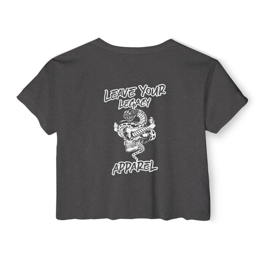 Women's 'Legacy Snake' Crop Top