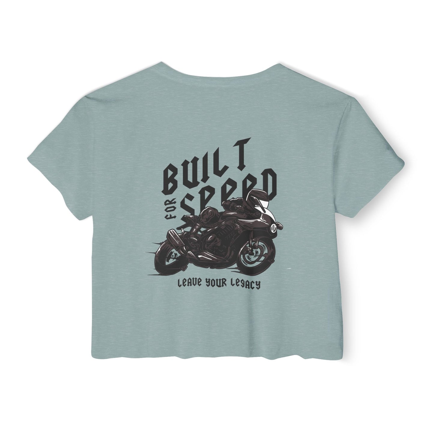 Women's 'Built For Speed' Crop Top