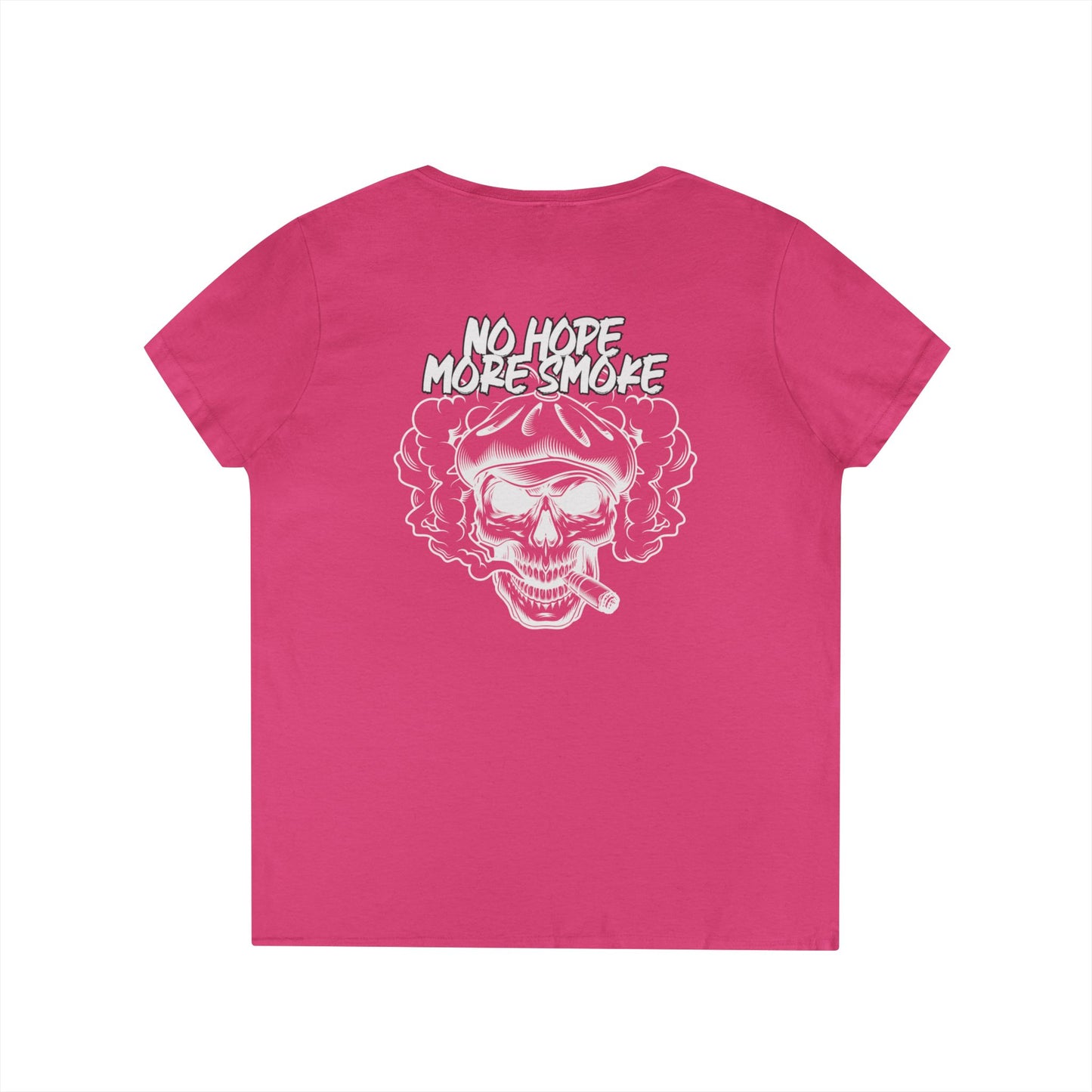 Women's 'No Hope More Smoke' V-Neck T-Shirt