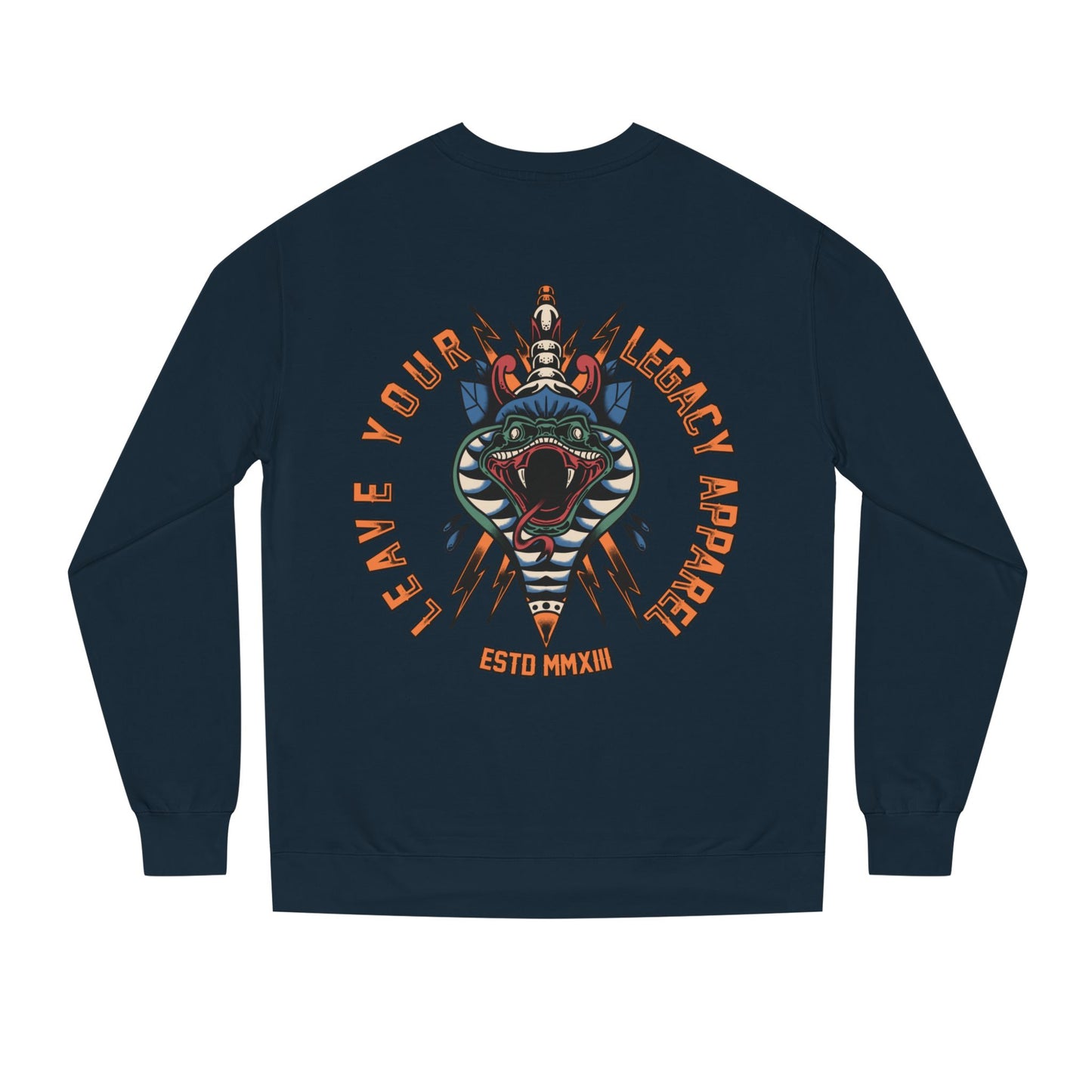 Unisex 'Traditional Snake' Sweatshirt