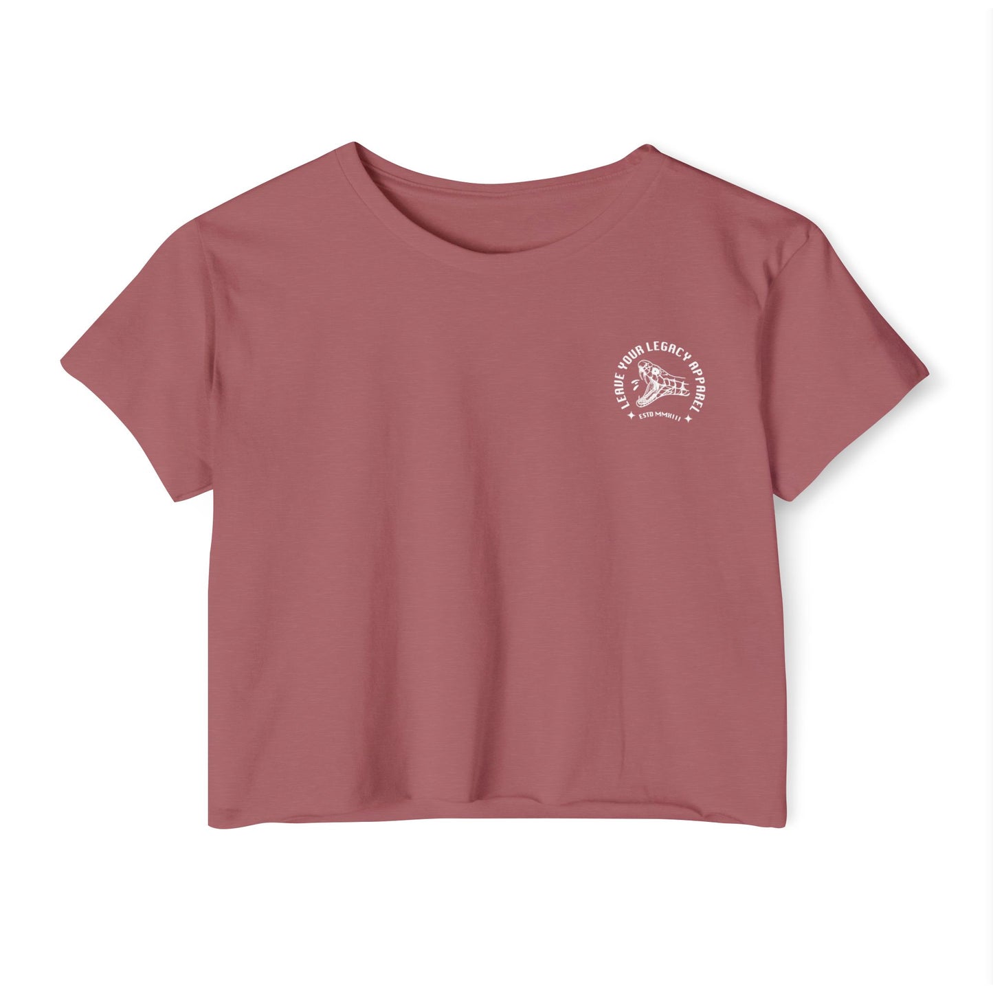 Women's 'Snake Head' Crop Top