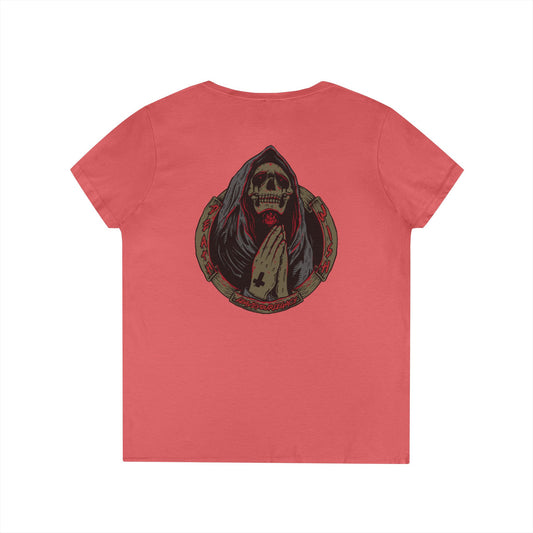 Women's 'Death Wish' V-Neck T-Shirt