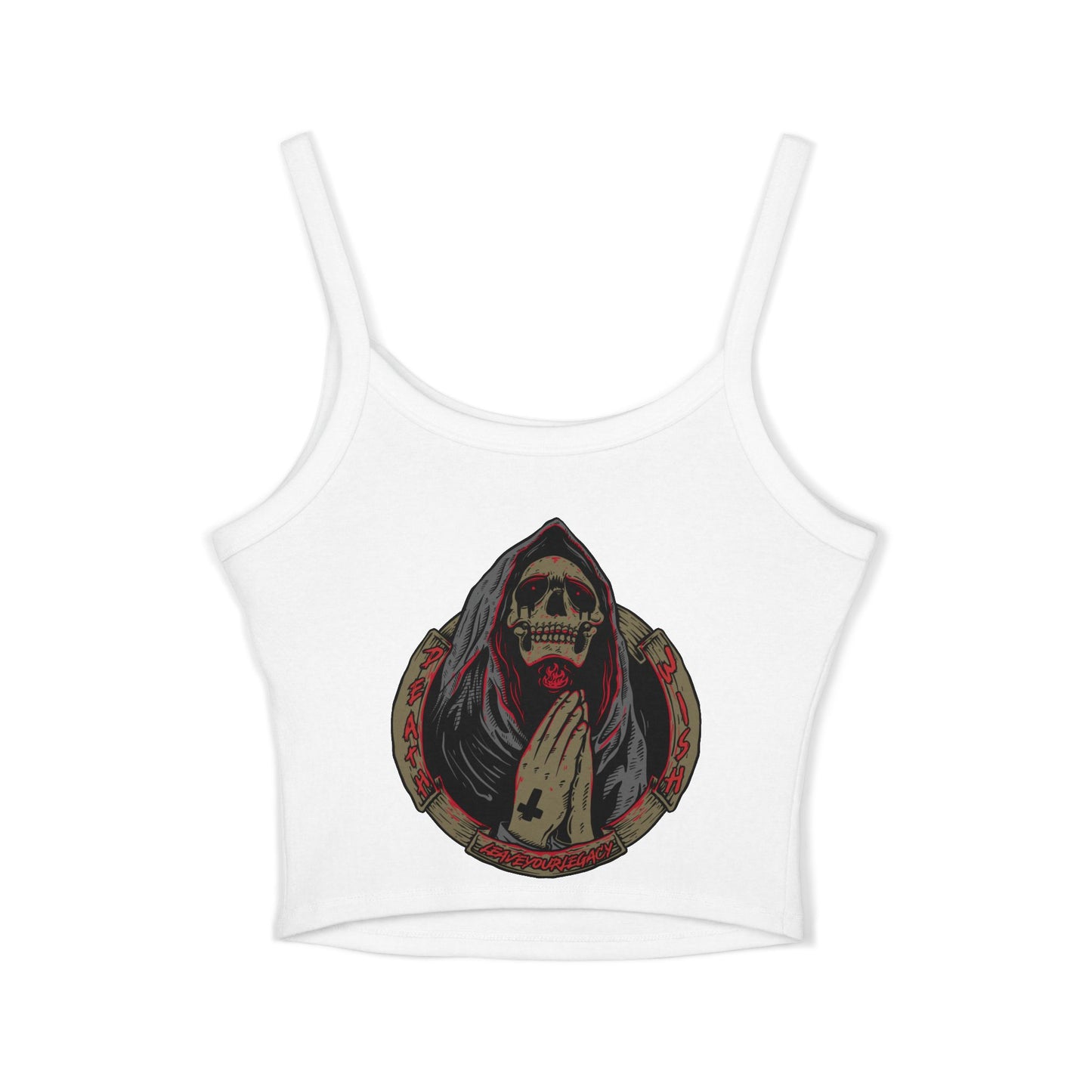 Women's 'Death Wish' Spaghetti Strap Tank