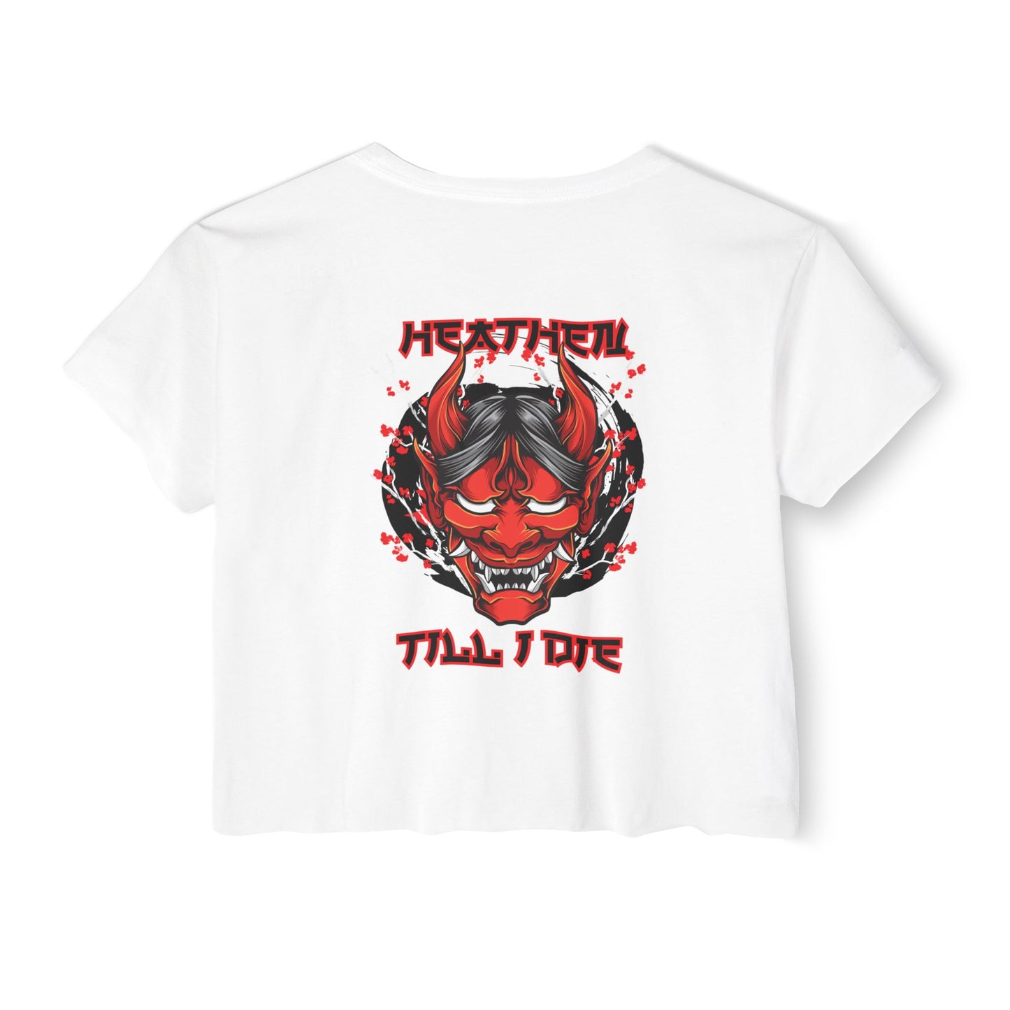 Women's 'Heathen' Crop Top