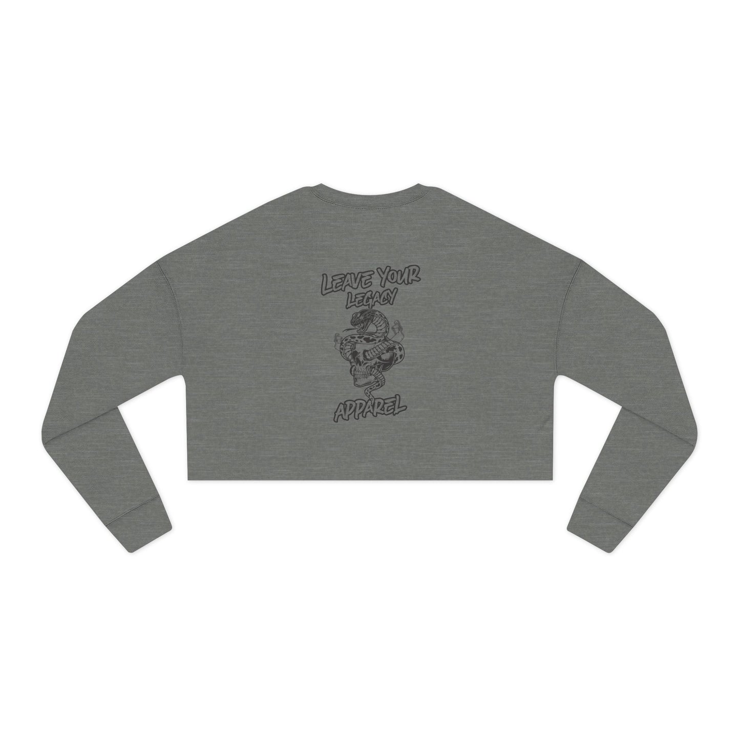 Women's 'Legacy Snake' Cropped Sweatshirt