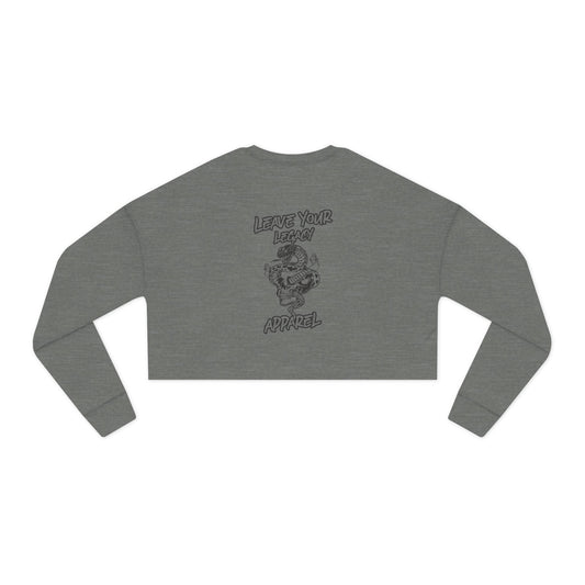 Women's 'Legacy Snake' Cropped Sweatshirt
