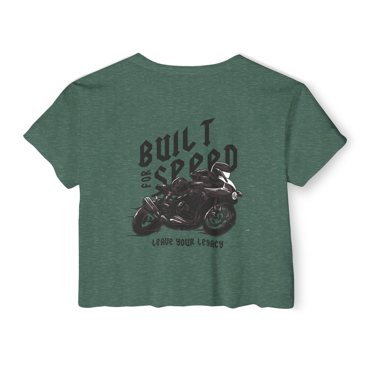 Women's 'Built For Speed' Crop Top