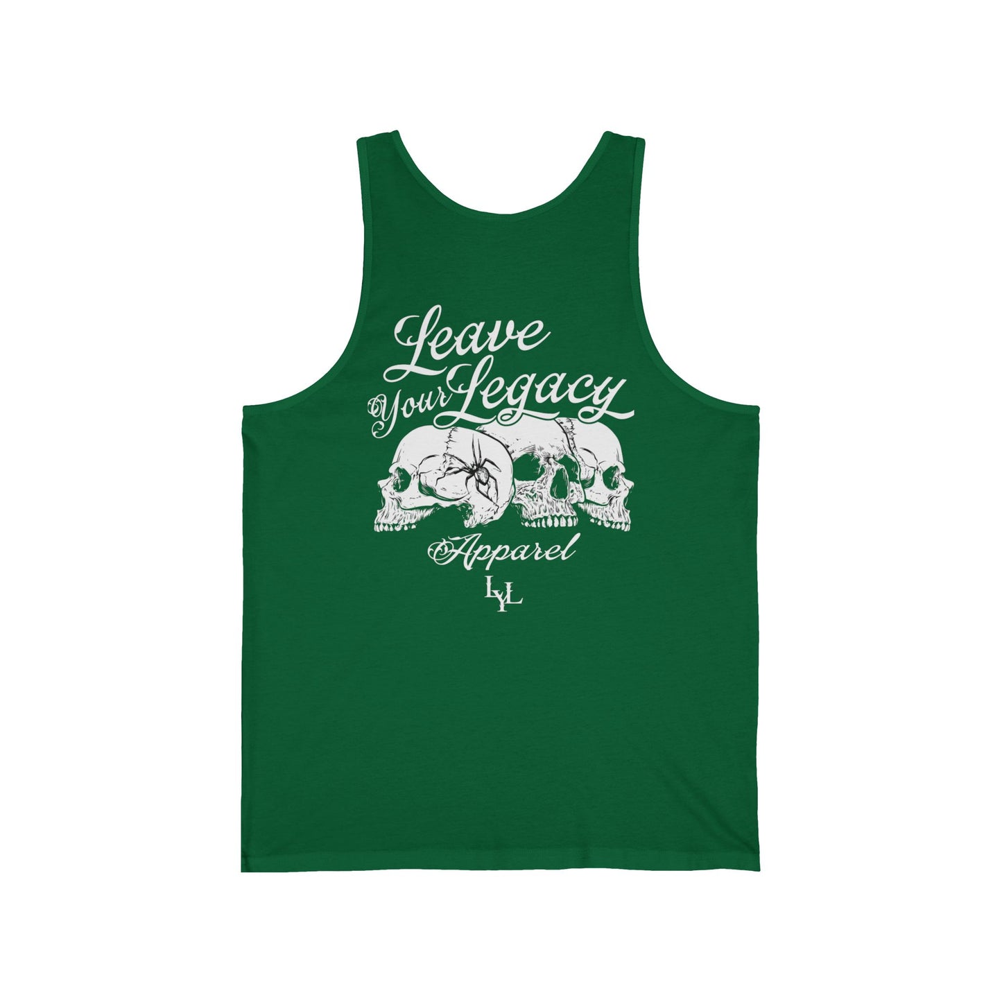 Men's 'Distorted Skull' Tank Top