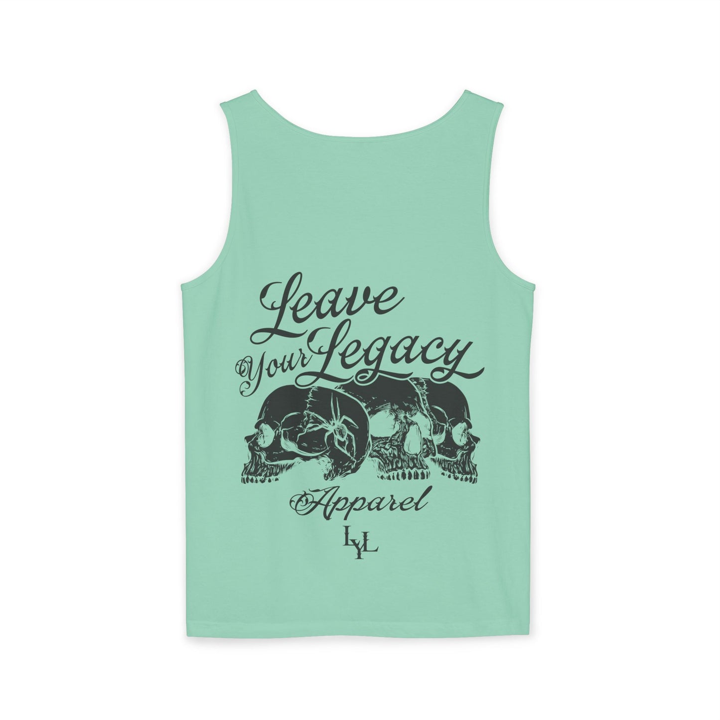 Unisex 'Distorted Skull' Tank Top