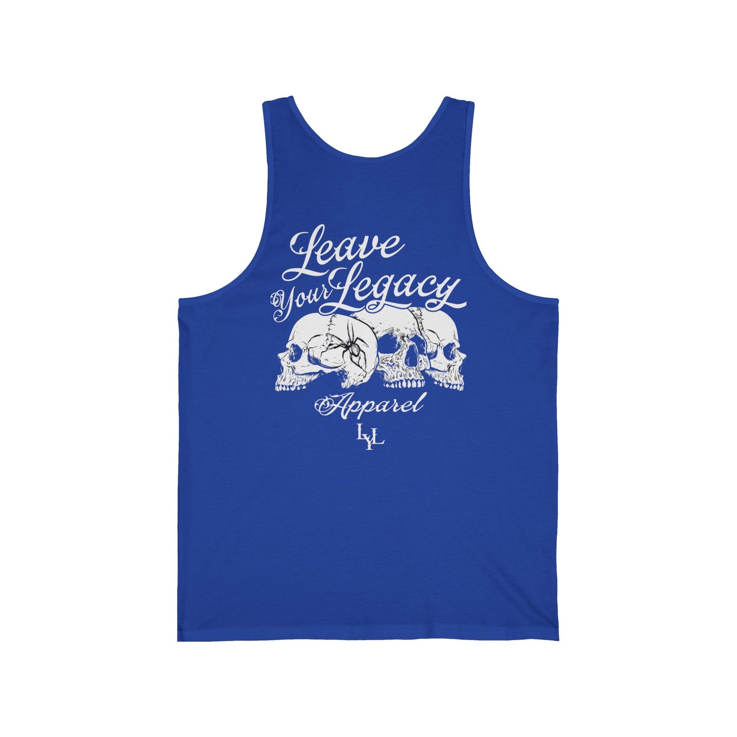 Men's 'Distorted Skull' Tank Top