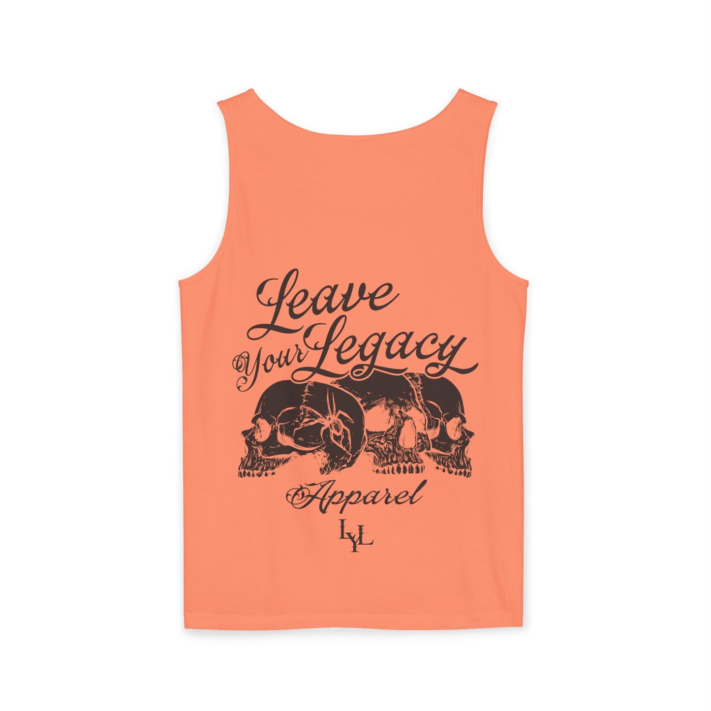 Unisex 'Distorted Skull' Tank Top