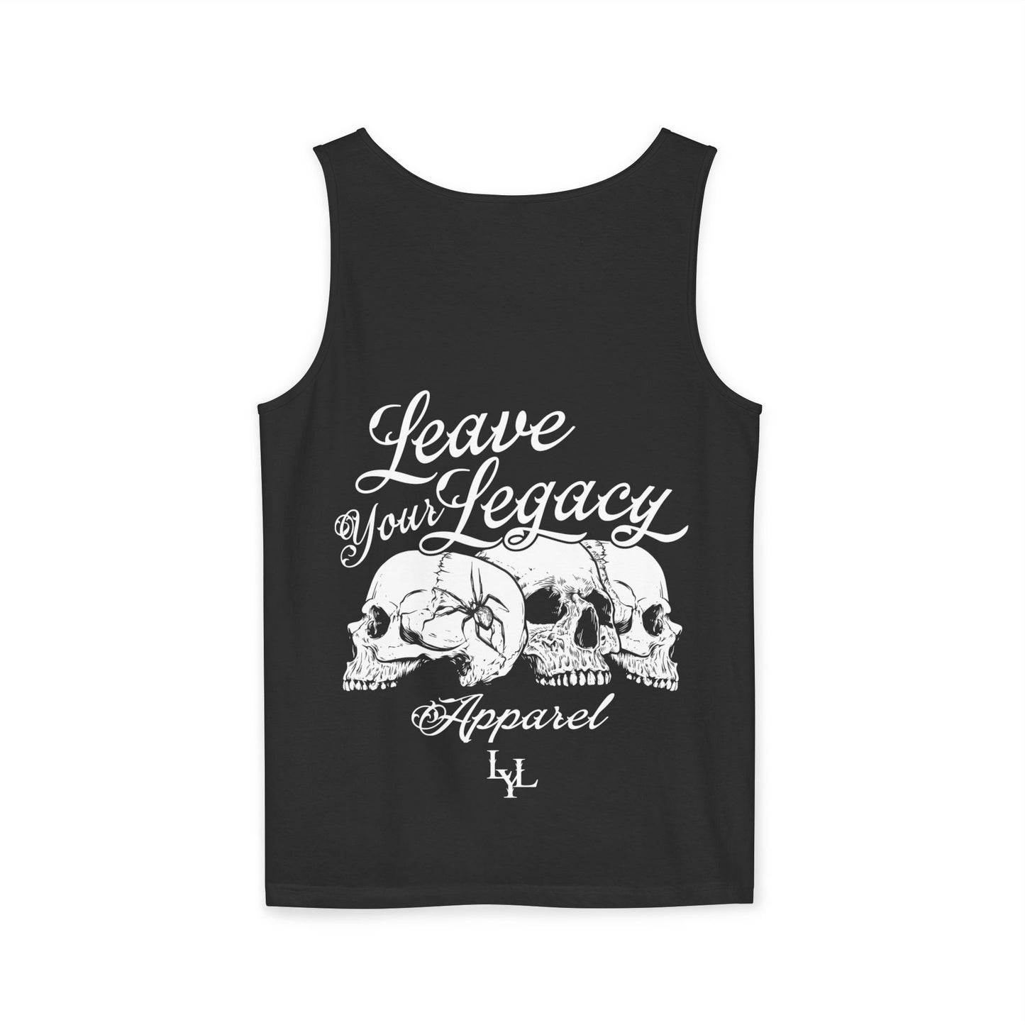 Unisex 'Distorted Skull' Tank Top