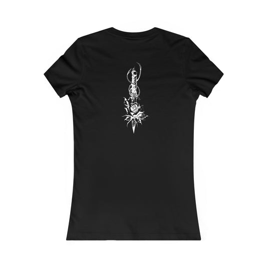 Women's 'Rose & Dagger' Tee