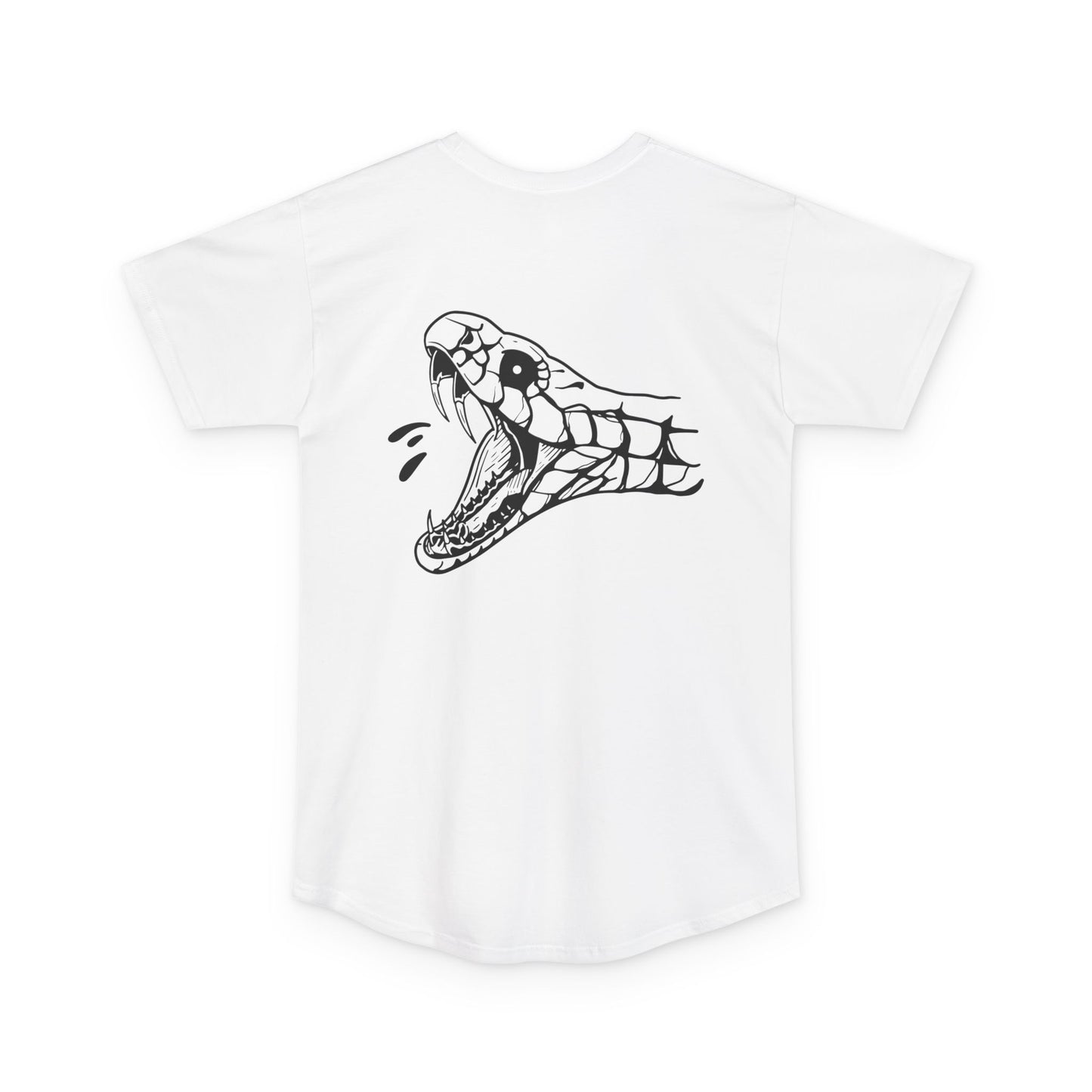 Men's 'Snake Head' Super Long Body Tee