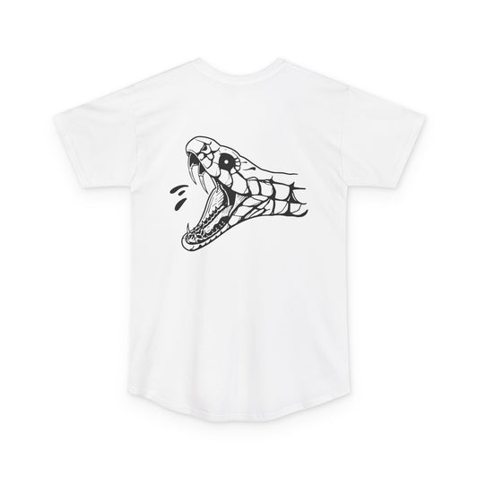Men's 'Snake Head' Super Long Body Tee