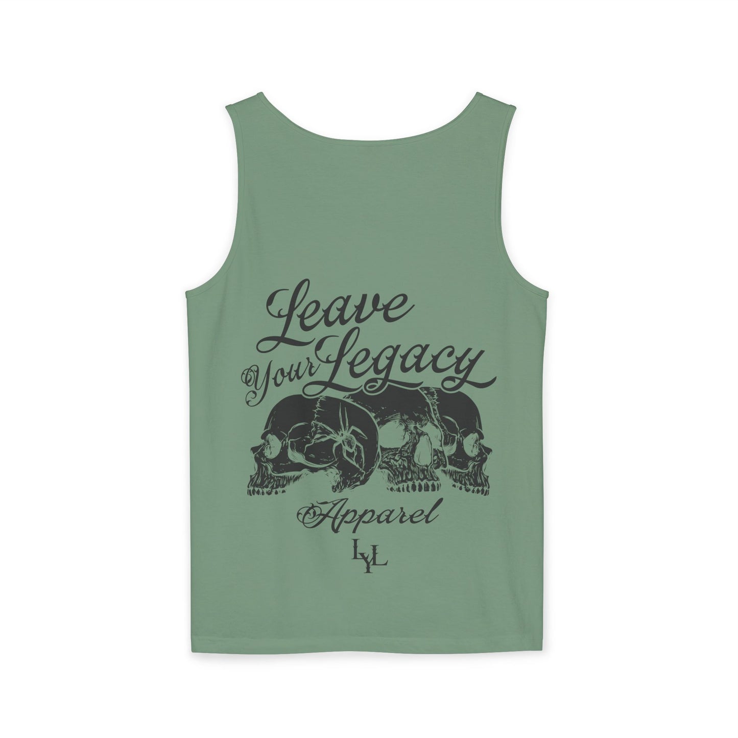 Unisex 'Distorted Skull' Tank Top