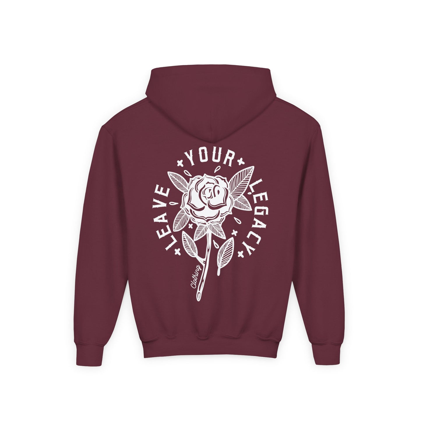 Youth 'Rose Stem' Hoodie