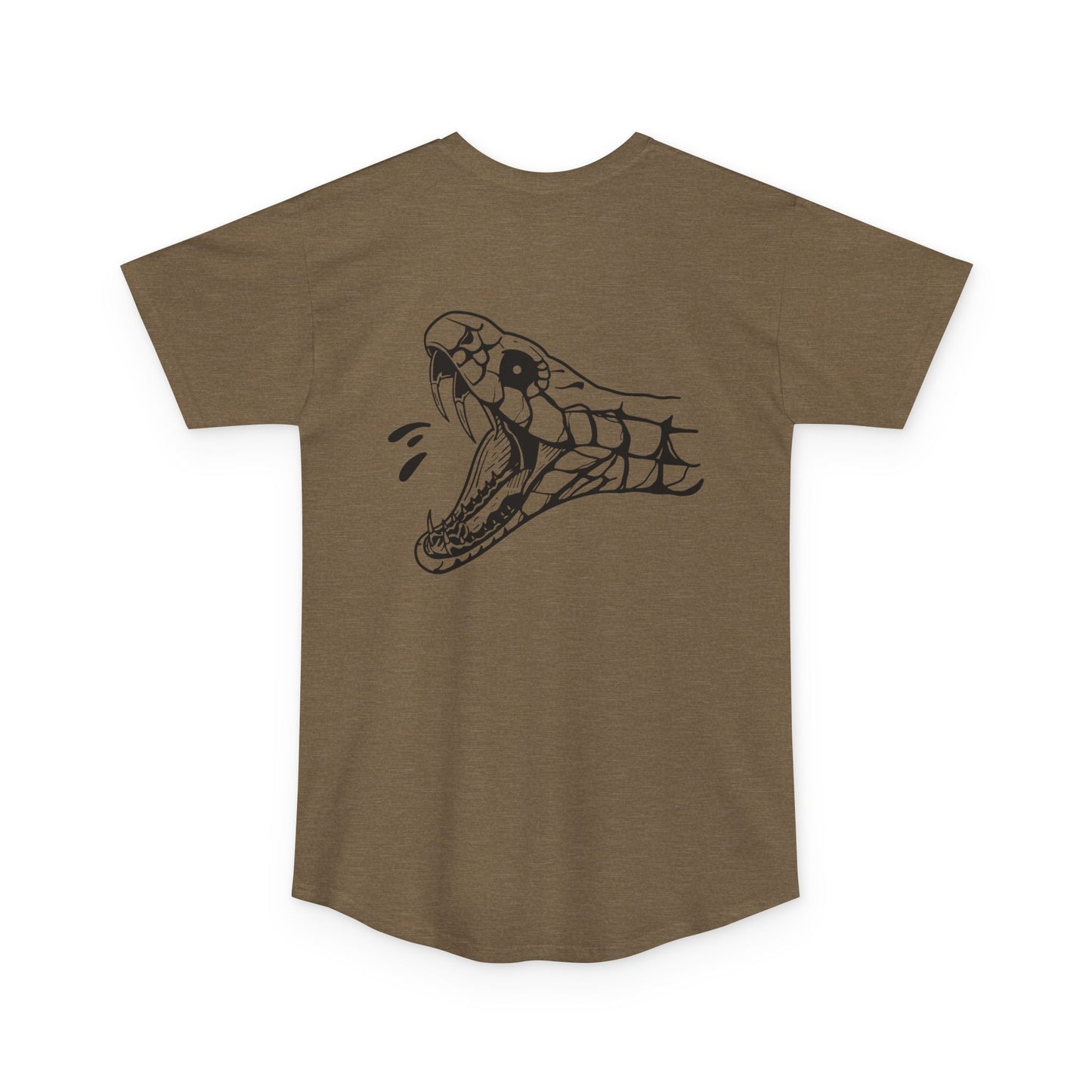 Men's 'Snake Head' Super Long Body Tee