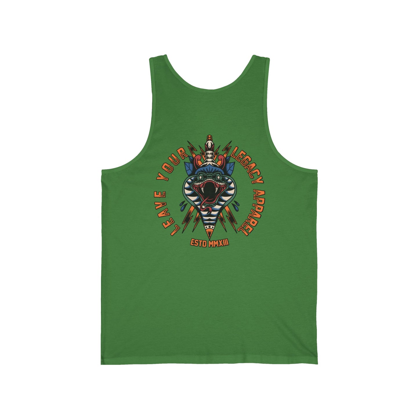 Men's 'Traditional Snake' Tank Top