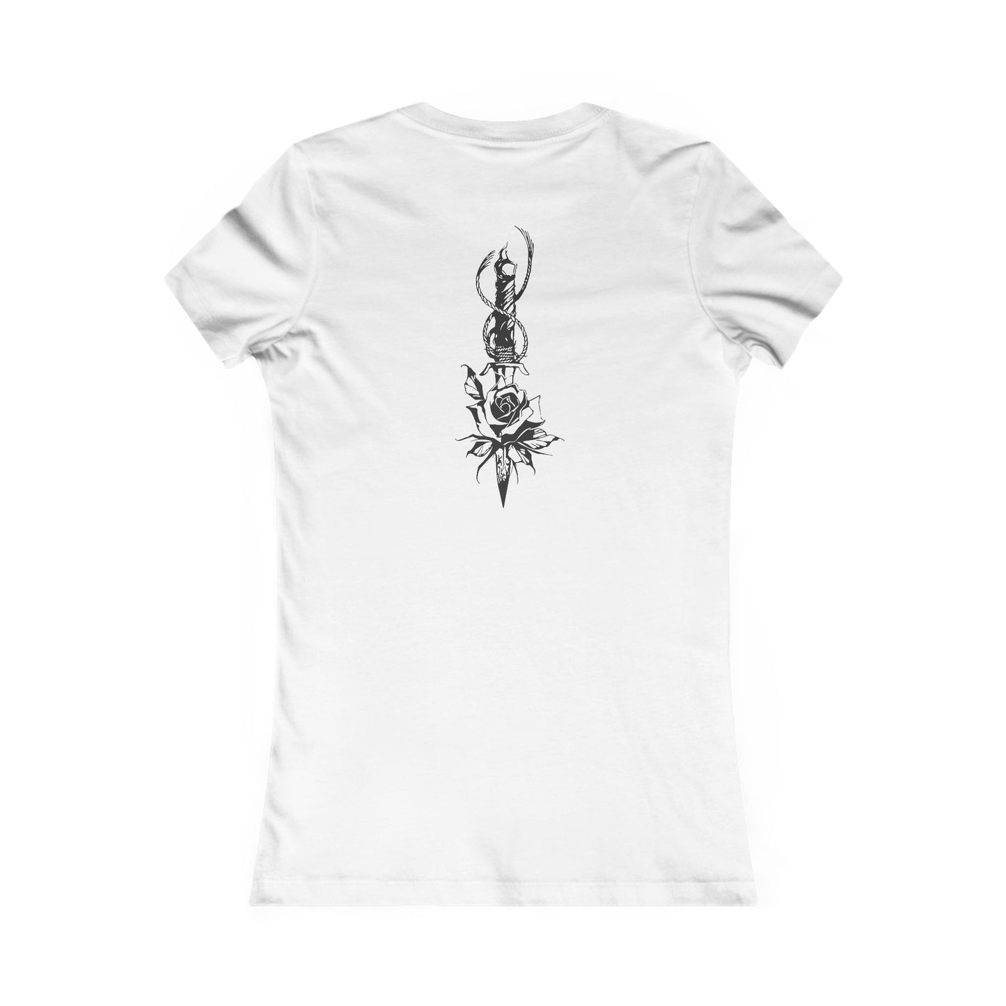 Women's 'Rose & Dagger' T-Shirt