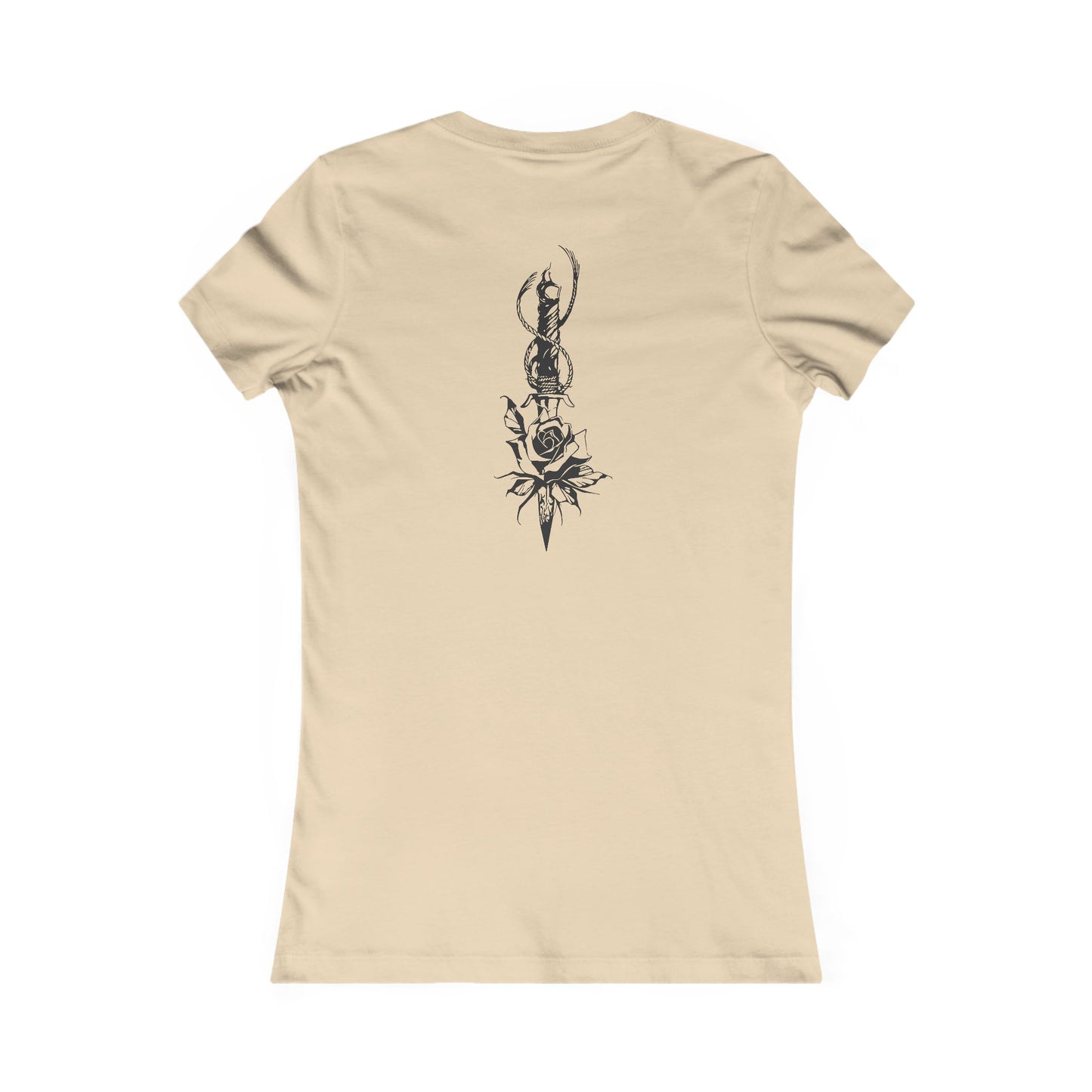 Women's 'Rose & Dagger' T-Shirt