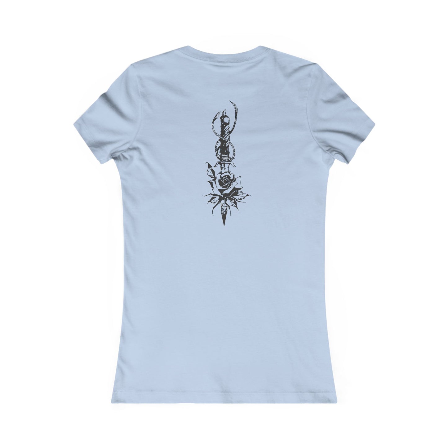 Women's 'Rose & Dagger' T-Shirt