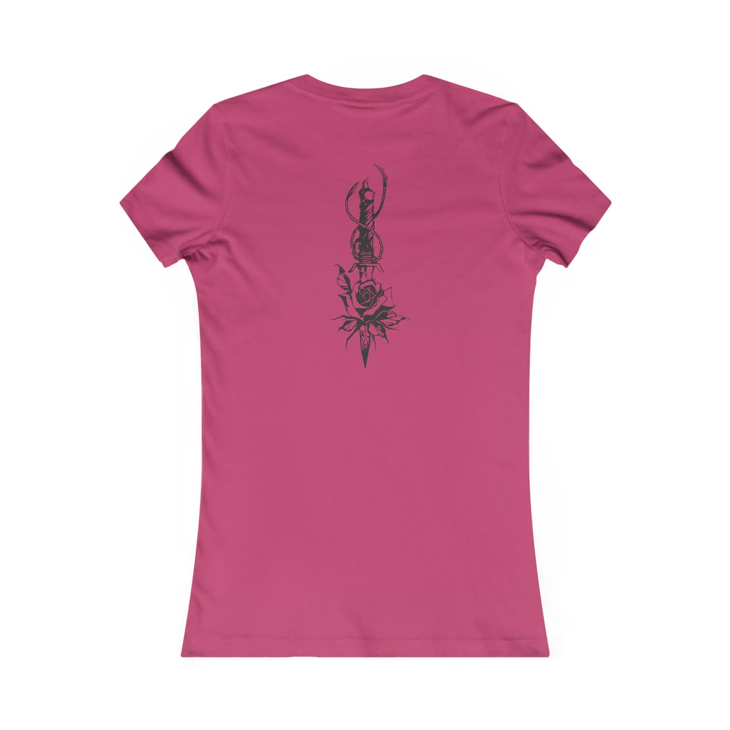Women's 'Rose & Dagger' T-Shirt