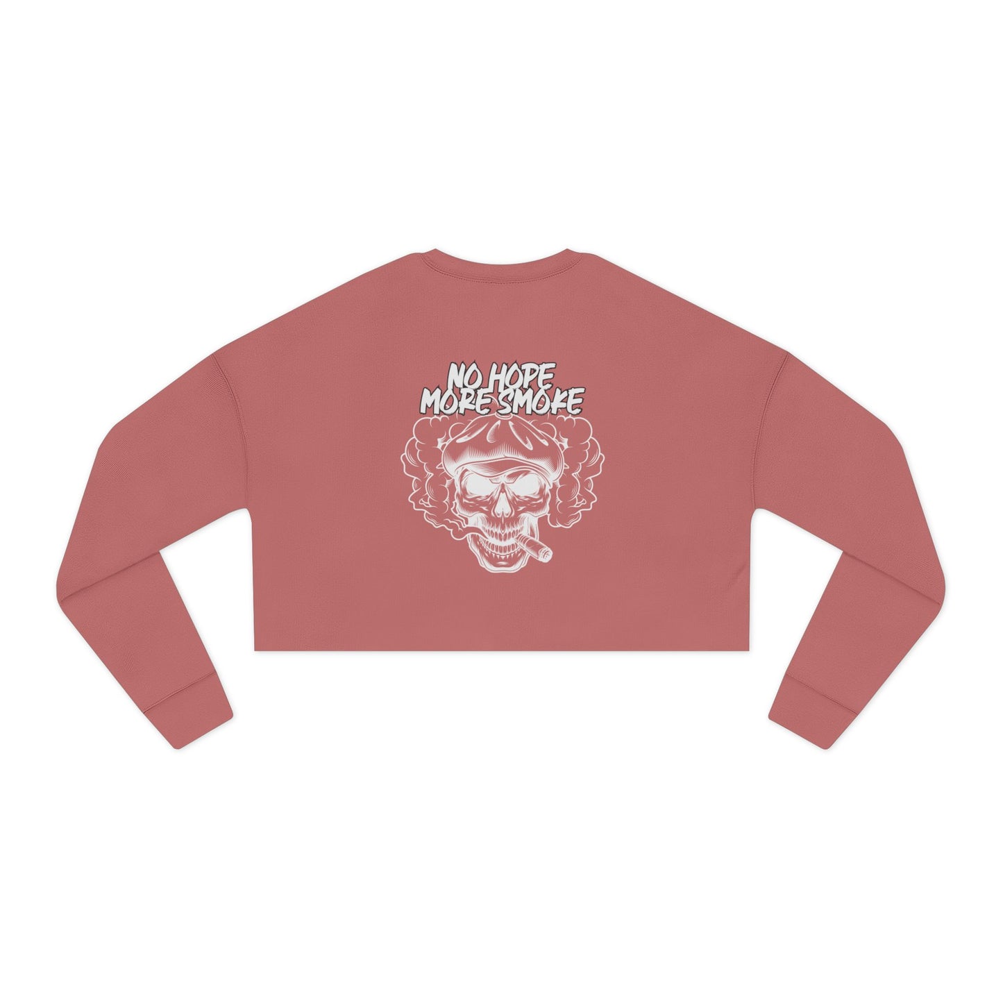 Women's 'No Hope More Smoke' Cropped Sweatshirt
