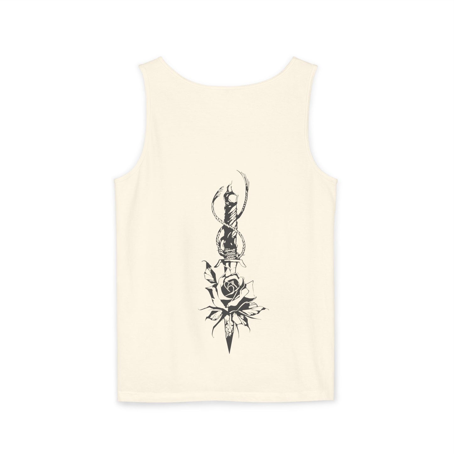 Unisex 'Rose & Dagger' Tank Top