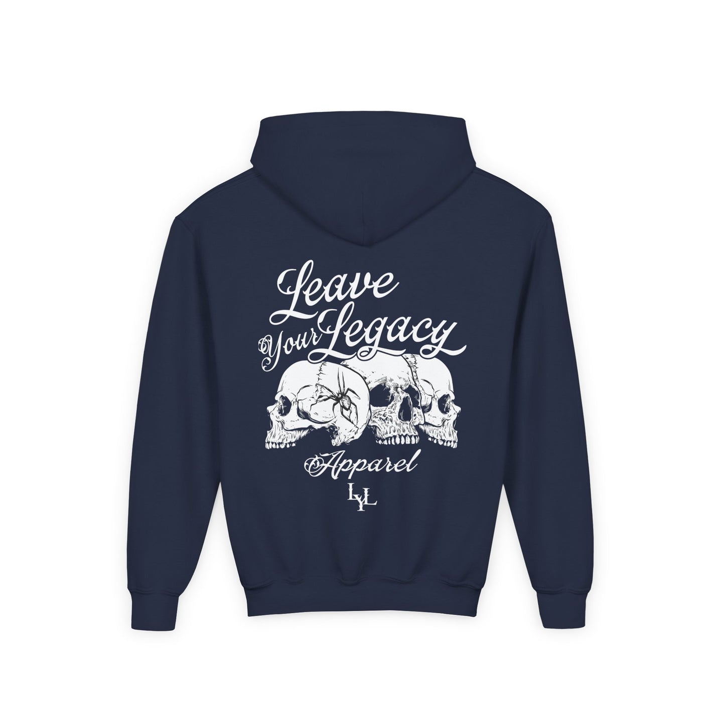 Youth 'Distorted Skull' Hoodie