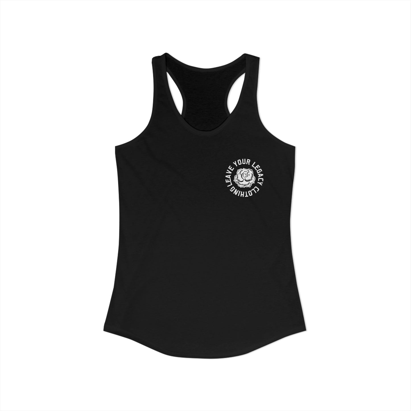 Women's 'Rose Stem' Racerback Tank