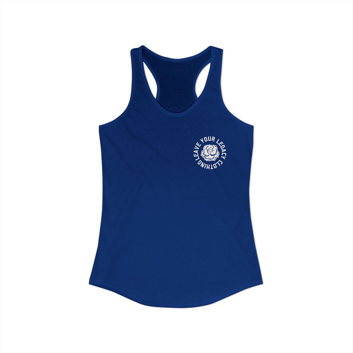 Women's 'Rose Stem' Racerback Tank