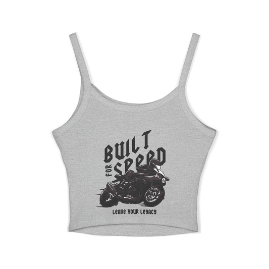 Women's 'Built For Speed' Spaghetti Strap Tank