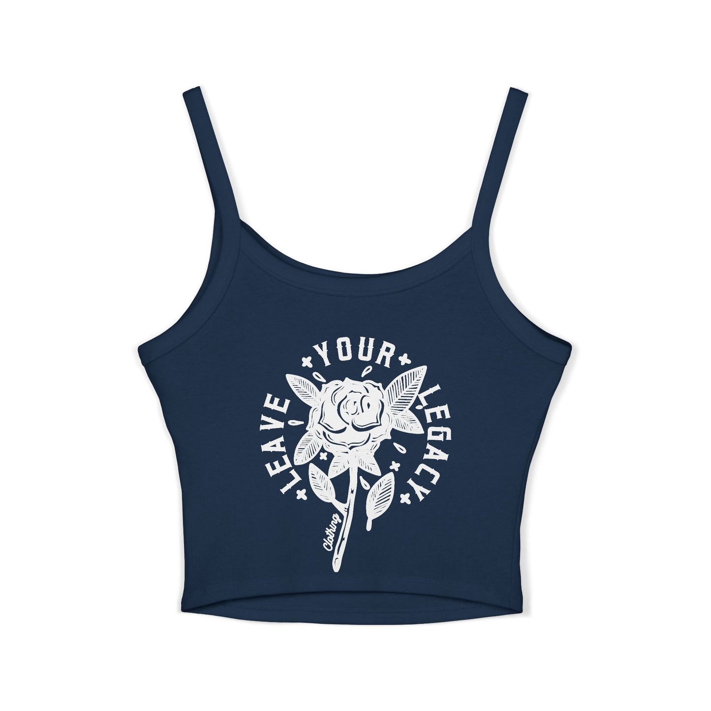 Women's 'Rose Stem' Spaghetti Strap Tank