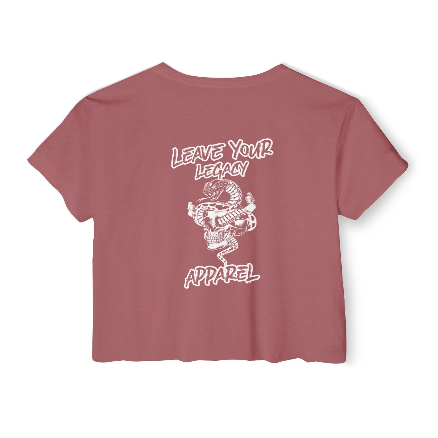 Women's 'Legacy Snake' Crop Top