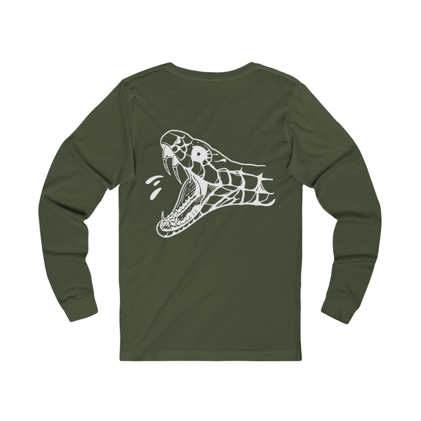 Unisex 'Snake Head' Long Sleeve