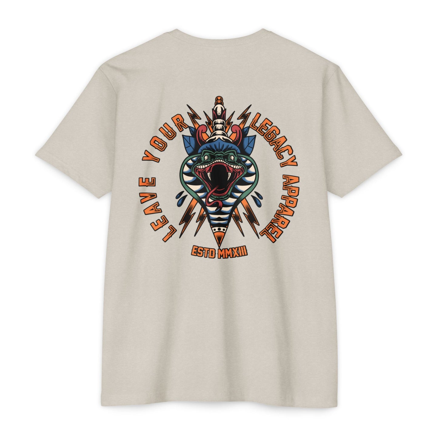 Men's 'Traditional Snake' T-Shirt