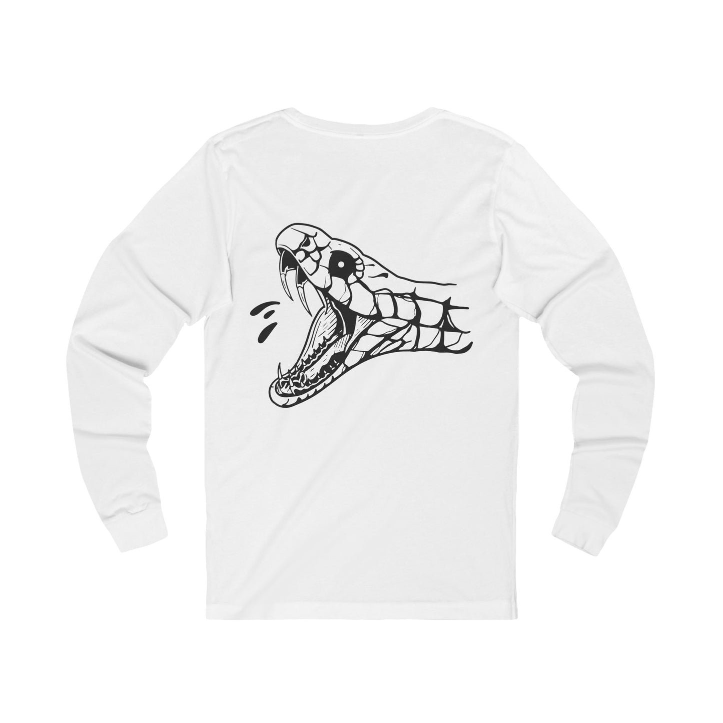 Unisex 'Snake Head' Long Sleeve