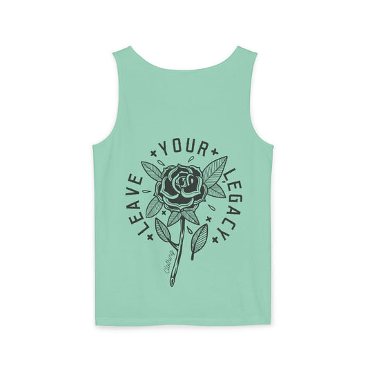 Unisex 'Rose Stem' Tank Top