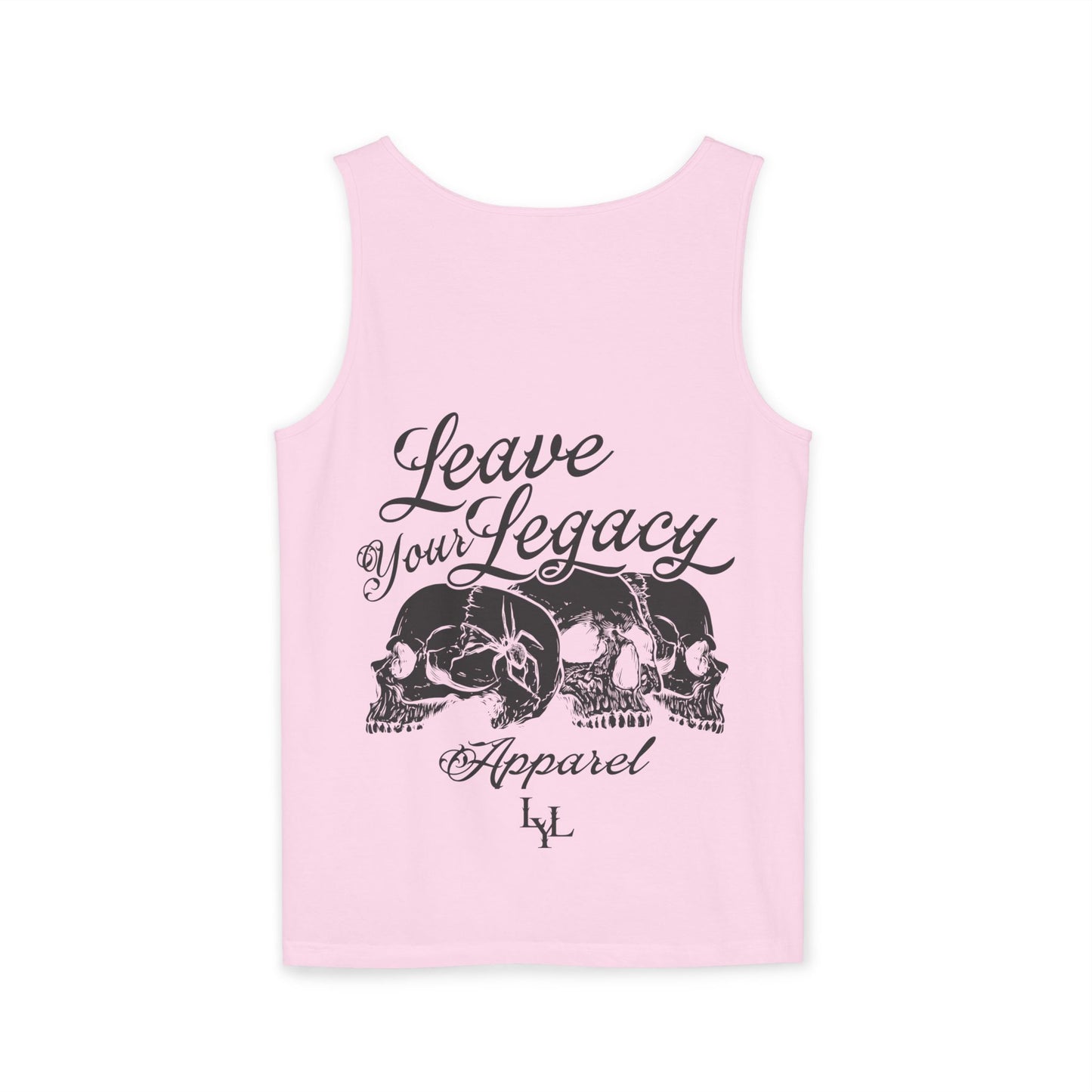 Unisex 'Distorted Skull' Tank Top