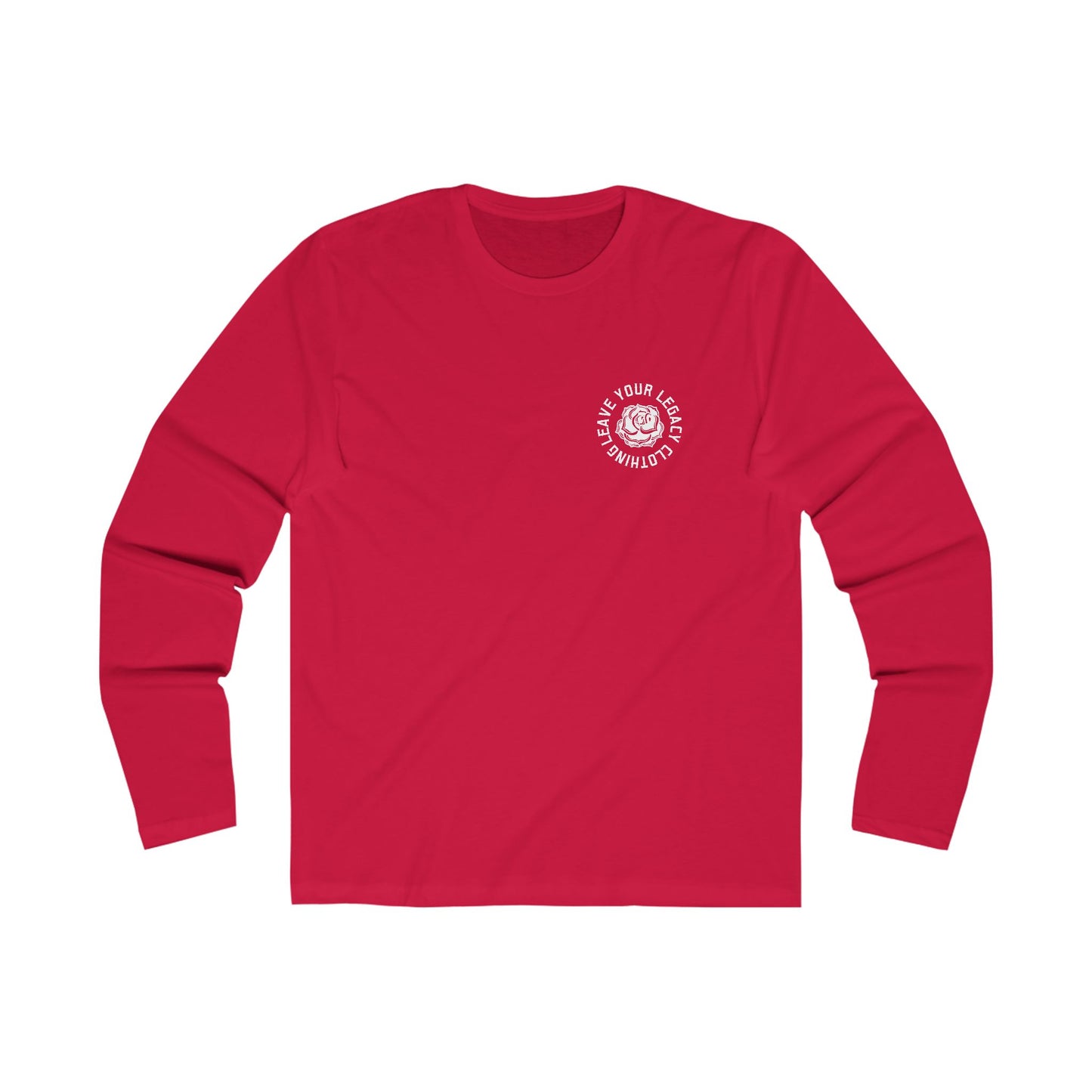 Men's 'Rose Stem' Light Weight Long Sleeve