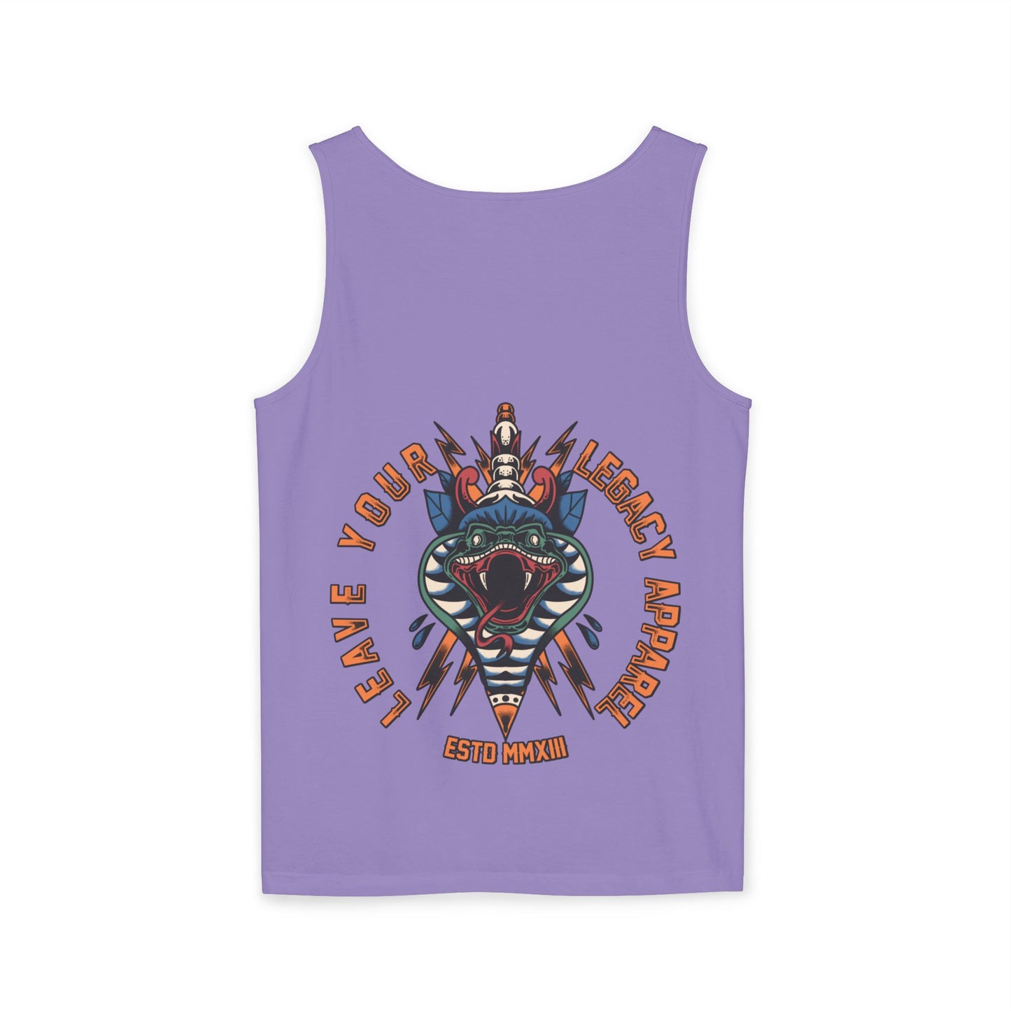 Unisex 'Traditional Snake' Tank Top
