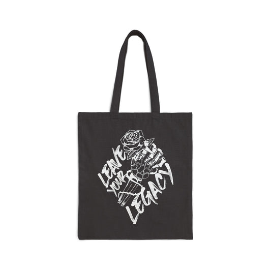 'Skull Hand' Canvas Tote Bag